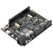 تصویر ماژول آردوینو مدل WIFI دارای پردازنده ESP8266 و ATMEGA2560 و چیپ CH340 Arduino Uno WIFI Development Board