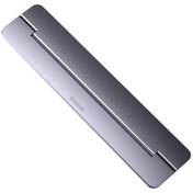 تصویر پایه نگهدارنده لپ تاپ بیسوس مدل SUZC-0S ا Baseus Self-Adhesive SUZC-0S Aluminum Laptop Stand Baseus Self-Adhesive SUZC-0S Aluminum Laptop Stand