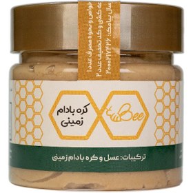 تصویر عسل و کره بادام زمینی 