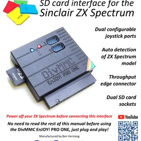 تصویر ZX Spectrum DivMMC-EnJOY-PRO-ONE 