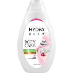 تصویر شامپو بدن کرمی با رایحه اسپا هیدرودرم حجم 500 میلی لیتر Hydroderm Body Care Spa Creamy Shampoo 500ml