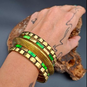 تصویر النگوی هندی برنجی 