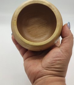 تصویر کاسه چوبی 