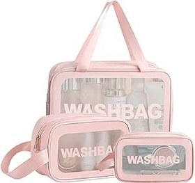 تصویر کیف اورجینال واش بگ رنگ صورتی کد 9213 Original Pink WASH BAG