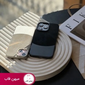 تصویر قاب Flannel Metal Case جیر متال - Iphone 1 