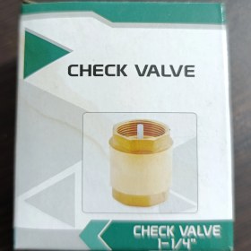 تصویر شیر یکطرفه برنجی ۱/۴-۱ 