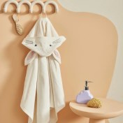 تصویر پانچو کودک کاراجاهوم Bunny سفید 