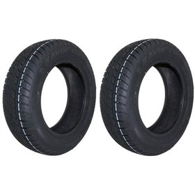 تصویر لاستیک کویر سایز 165/65R13 گل KB12 دو حلقه ای 