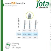تصویر فرز سیف اند Safe END بلند الماسی دور آبی جوتا JOTA کد 851 