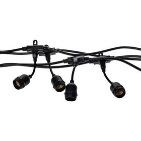 تصویر ریسه لامپ مودی ۵۰ متر واترپروف سرپیچ E27 