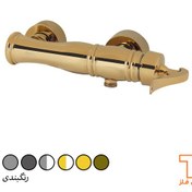 تصویر شیر توالت طوفان فلز مدل ریو Tofan Felez Toilet Faucet Rio Model