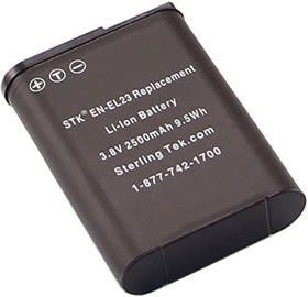 تصویر باتری STK EN-EL23 برای دوربین های Nikon Coolpix P900، B700، P610، P600، S810c STK EN-EL23 Battery for Nikon Coolpix EN EL23 P900 B700 P600 Cameras EN EL 23 ENEL Charger and P610 P610s S810c P900s ENEL23 MH67p MH-67p MH 67p 67 p Cool Pix Cameras Accessories