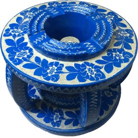 تصویر وارمر سنگی طرح گل سنگ 