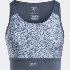 تصویر نیم تنه زنانه ریباک مدل Running Bra Top AOP 