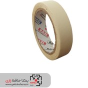 تصویر نوار چسب کاغذی رازی 30 یارد 24 میلی متر 