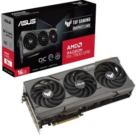 تصویر کارت گرافیک ایسوس مدل TUF Gaming Radeon RX 7900 GRE OC Edition GDDR6 حافظه 16 گیگابایت ASUS TUF Gaming Radeon RX 7900 GRE OC Edition 16GB GDDR6 Graphics Card