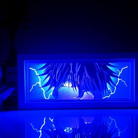 تصویر تابلو لایت باکس انیمه جوجیتسو کایزن گوجو ساتورو | Jujutsu Kaisen Anime Light Box 