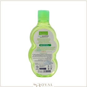 تصویر شامپو بچه ضد آلرژی حاوی عصاره آلوئه ورا 200ميل بی بی لند Babyland Hypoallergenic Aloevera Hair Shampoo For Kids 200ml