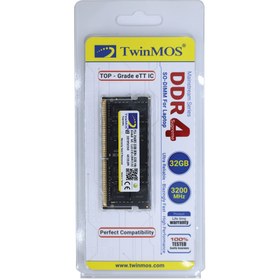تصویر رم لپ تاپ توین موس 16 گیگابایت مدل DDR4 2666 (2400)MHz ا TwinMOS RAM 16 GB DDR4 2666 (2400)MHz Laptop RAM TwinMOS RAM 16 GB DDR4 2666 (2400)MHz Laptop RAM