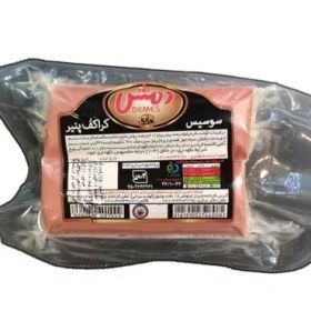 تصویر سوسیس کراکف پنیر دمس 