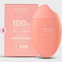 تصویر کرم ضد آفتاب SPF100 برند تراست اسمارت 