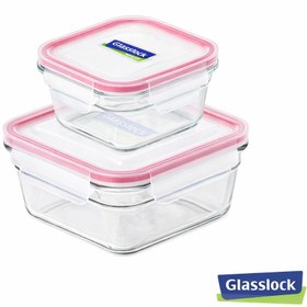 تصویر سرویس فر مربع گلس لاک مدل GL1790 