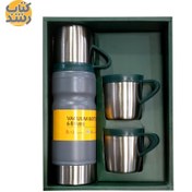 تصویر ست فلاسک و لیوان استیل دیوانچی حجم ۶۸۰ میلی لیتر 