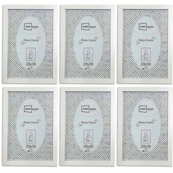 تصویر قاب عکس دیواری سایز ۳۰*۲۰ بسته ۶ عددی 