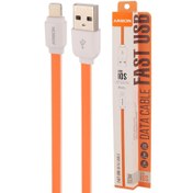 تصویر کابل آیفونی فست شارژ Arson AN-X07 2.4A 1m Arson AN-X07 2.4A 1m Lightning Fast Cable