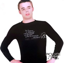 تصویر تیشرت آستین بلند پلیس مردانه - F220 