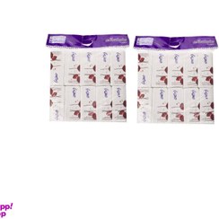 تصویر دستمال کاغذی فلکسی اقتصادی مرحبا (Marhaba) بسته 10 عددی 200 برگی مجموعه 2 عددی 