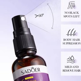 تصویر اسپری بازدارنده رشد موهای زائد اسطوخدوس سادور SADOER Hair Growth Inhibition Spray