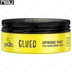 تصویر واکس (چسب) مو حالت دهنده گات تو بی Schwarzkopf Got2b Glued Spiking Wax 75ml 