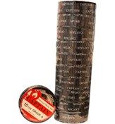 تصویر چسب برق مشکی نسوز CAPTAIN بسته 10تایی 