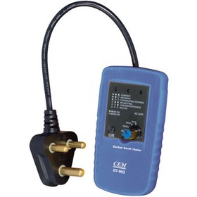 تصویر تستر محافظ جان سی ای ام مدل DT-903 DT-903 Socket Polarity and Earth Leakage Tester