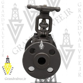 تصویر شیر فلکه کشویی "3/4 اینچ کلاس 150 فولاد فورج GATE VALVE 3/4" #150 A105 WCB