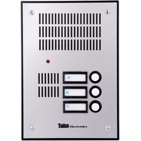 تصویر پنل آیفون صوتی تابا الکترونیک 3 واحدی TL-534 Taba TL-534 door Phone Panel