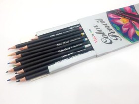 تصویر مداد رنگی 12 رنگ 