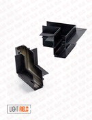 تصویر رابط 90 درجه ریل مگنتی توکار 