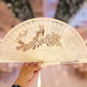 تصویر بادبزن مدل چوبی کد G_Lnd_0004 