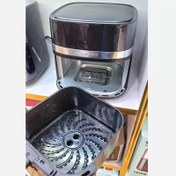تصویر سرخ کن بدون روغن گوسونیک GAF108 ظرفیت 8 لیتری Gosonic GAF108 Air Fryer 8L