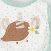 تصویر پیشبند نوزادی طرح یونیکورن نیلی nili 