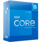 تصویر سی پی یو باکس اینتل مدل Core i5-12600K ا Intel Core i5-12600K Alder Lake LGA1700 Box CPU Intel Core i5-12600K Alder Lake LGA1700 Box CPU