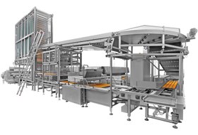 تصویر خط تولید کیک لایه ای 