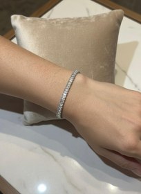 تصویر دستبند زنانه تنیسی xuping size4 