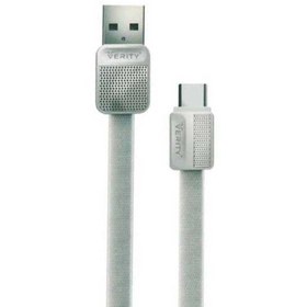 تصویر کابل تبدیل USB به Micro USB وریتی مدل CB 3126A طول 1 متر ا VERITY CB-3126A USB DATA Micro USB VERITY CB-3126A USB DATA Micro USB