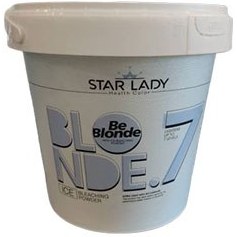 تصویر پودر دکلره ایس 1000 گرمی استار لیدی Star Lady Ice Bleaching Powder 1000gr