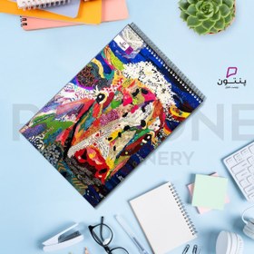 تصویر دفتر طراحی A4 گاو رازآلود Pantone Note