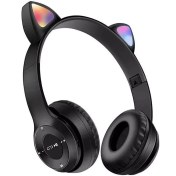 تصویر هدفون گربه ایی P47 CAT EAR HEADSET