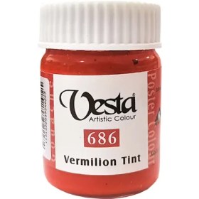 تصویر گواش وستا کد 686 VermilionTint حجم 30 میل 
